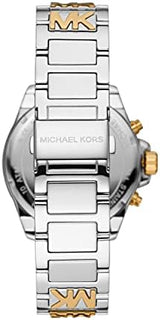 Michael Kors Wren Chronograph Crystals Silver Two Tone Steel Strap Watch for Women - MK6953 Buy Now By Michael Kors