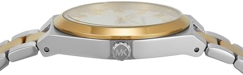 Michael Kors Lennox Three-Hand White Dial Two Tone Steel Strap Watch for Women - MK7464 Buy Now By Michael Kors
