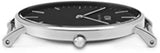Daniel Wellington Classic Sheffield Black Dial Black Leather Strap Watch For Women - DW00100145 Buy Now By Daniel Wellington