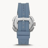 Michael Kors Sidney Chambray Multifunction Blue Dial Blue Silicone Strap Watch For Women - MK7220 Buy Now By Michael Kors