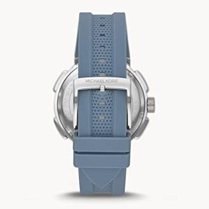Michael Kors Sidney Chambray Multifunction Blue Dial Blue Silicone Strap Watch For Women - MK7220 Buy Now By Michael Kors