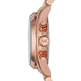 Michael Kors Bradshaw Black Dial Rose Gold Steel Strap Watch for Women - MK5854 Buy Now By Michael Kors