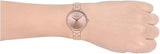 Michael Kors Charley Three-Hand Analog Rose Gold Dial Rose Gold Steel Strap Watch for Women - MK4400 Buy Now By Michael Kors
