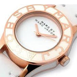 Marc Jacobs Blade White Dial White Leather Strap Watch for Women - MBM1179 Buy Now By Marc Jacobs