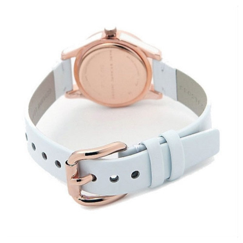 Marc Jacobs Blade White Dial White Leather Strap Watch for Women - MBM1179 Buy Now By Marc Jacobs