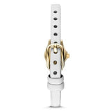Marc Jacobs Blade White Dial White Leather Strap Watch for Women - MBM1344 Buy Now By Marc Jacobs