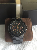 Michael Kors Ryker Chronograph Black Dial Black Steel Strap Watch For Men - MK8529 Buy Now By Michael Kors