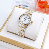 Tissot Carson Automatic Silver Dial Two Tone Steel Strap Watch For Women - T085.207.22.011.00 Buy Now By Tissot