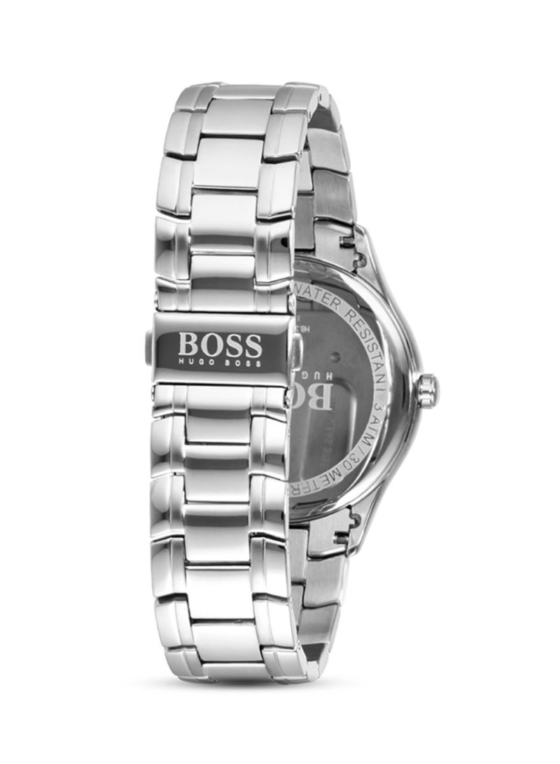 Hugo Boss Governer Black Dial Silver Steel Strap Watch for Men - 1513488 Buy Now By Hugo Boss