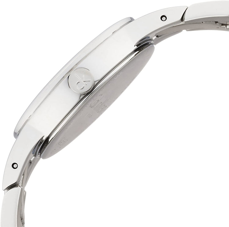 Calvin Klein Snake Silver Dial Silver Steel Strap Watch For Women - K6E23146 Buy Now By Calvin Klein