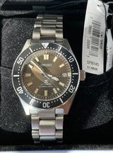 Shop Seiko Prospex 55th Anniversary Edition Brown Dial Silver Steel Strap Watch For Men - SPB145J1 in USA