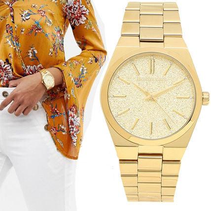 Michael Kors Channing Quartz Gold Dial Gold Steel Strap Watch For Women - MK6623 Buy Now By Michael Kors