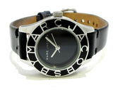 Marc Jacobs Blade Black Dial Black Leather Strap Watch for Women - MBM1082 Buy Now By Marc Jacobs
