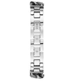 Shop Guess Vanity Silver Dial Silver Steel Strap Watch for Women - W1029L1 in USA