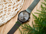 Hugo Boss Associate Grey Dial Grey Mesh Bracelet Watch for Men - 1513870 Buy Now By Hugo Boss