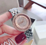Michael Kors Darci Rose Gold Dial Silver Steel Strap Watch for Women - MK3446 Buy Now By Michael Kors
