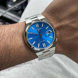 Citizen x Pantone Automatic Blue Dial Silver Steel Strap Watch For Men - NJ0158-89L Buy Now By Citizen