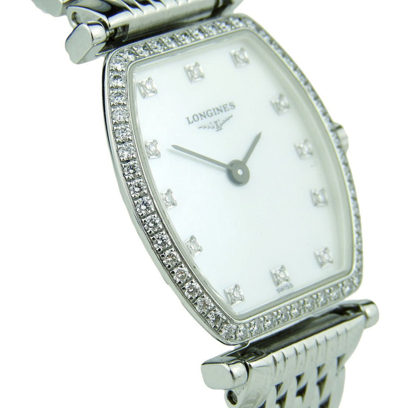 Shop Longines La Grande Classique Mother of Pearl Dial Silver Steel Strap Watch for Women - L4.288.0.87.6 in USA