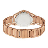 Shop Michael Kors Slim Runway Rose Gold Dial Rose Gold Steel Strap Watch for Women - MK3197 in USA