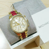Michael Kors Ritz Chronograph Gold Dial Two Tone Steel Strap Watch For Women - MK6517 Buy Now By Michael Kors
