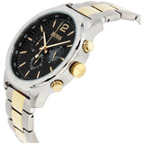 Hugo Boss Professional Black Dial Two Tone Steel Strap Watch for Men - 1513529 Buy Now By Hugo Boss