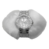 Shop Guess Vista Diamonds Silver Dial Silver Steel Strap Watch for Women - W12080L1 in USA