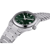 Tissot PRX Powermatic 80 Green Dial Silver Steel Strap Watch for Men - T137.207.11.091.00