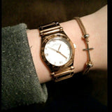 Marc Jacobs Amy White Dial Rose Gold Steel Strap Watch for Women - MBM8559 Buy Now By Marc Jacobs