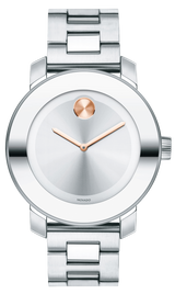 Movado Bold Silver Dial Silver Steel Strap Watch For Women - 3600084 Buy Now By Movado