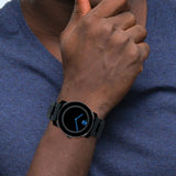 Shop Movado Bold TR90 Black Dial Black Steel Strap Watch for Men - 3600099 in USA
