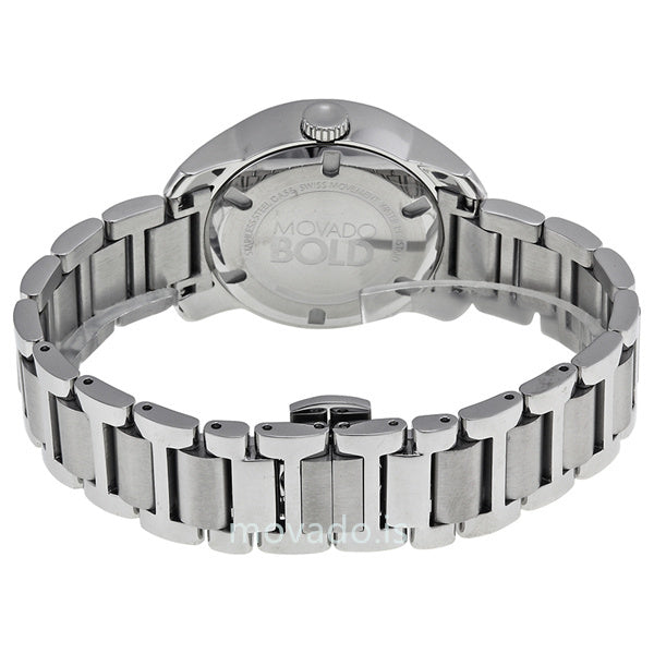 Shop Movado Bold Silver Dial Silver Steel Strap Watch for Women - 3600244 in USA