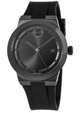 Shop Movado Bold Fusion Black Dial Black Rubber Strap Watch for Men - 3600621 in USA