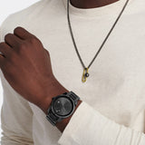 Movado Bold Verso Black Dial Black Steel Strap Watch for Men - 3600863 Buy Now By Movado