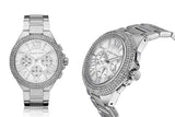 Michael Kors Camille Silver Dial Silver Steel Strap Watch for Women - MK5634 Buy Now By Michael Kors