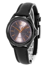Shop Tag Heuer Formula 1 Quartz Black Dial Black Leather Strap Watch for Women - WBJ1414.FC8234 in USA