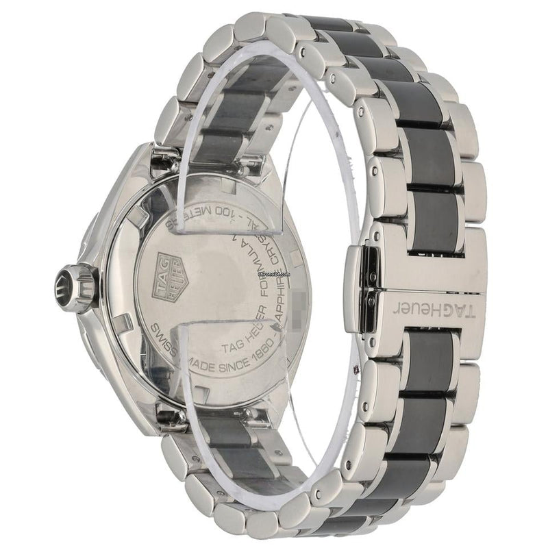 Shop Tag Heuer Formula 1 Quartz Black Dial Two Tone Steel Strap Watch for Women - WBJ141AA.BA0973 in USA