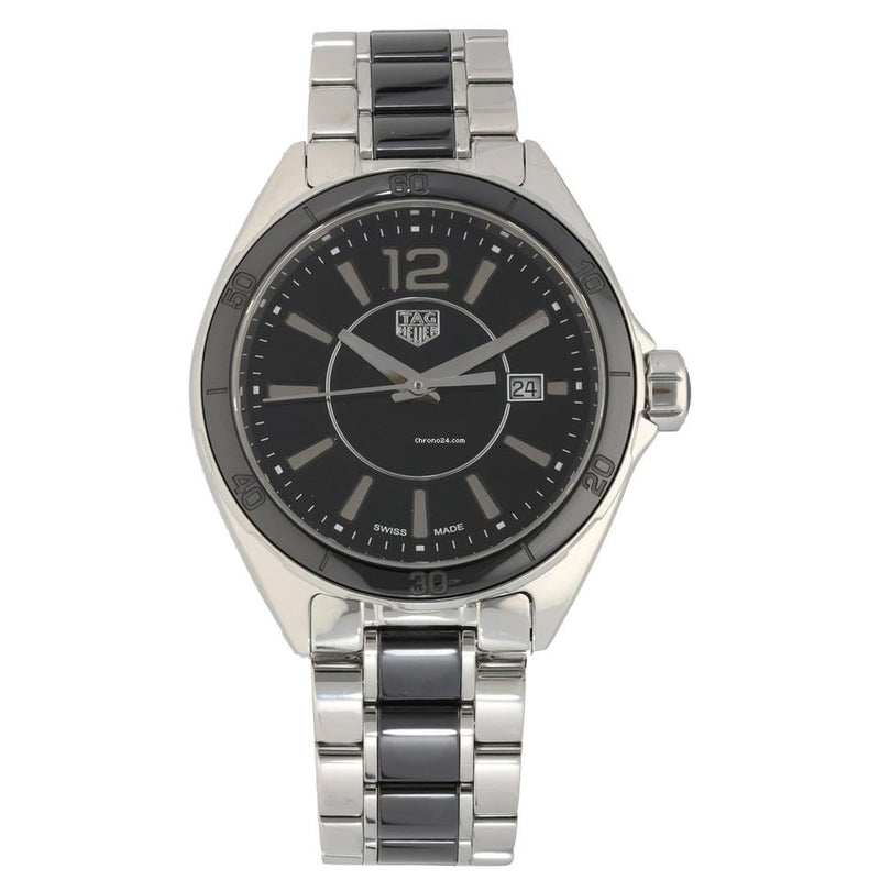 Shop Tag Heuer Formula 1 Quartz Black Dial Two Tone Steel Strap Watch for Women - WBJ141AA.BA0973 in USA