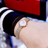 Tissot Lovely Mother of Pearl Dial Rose Gold Steel Strap Watch for Women - T140.009.33.111.00 Buy Now By Tissot
