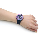 Guess Cosmic Multifunction Blue Dial Blue Silicone Strap Watch For Women - GW0466L2 Buy Now By Guess