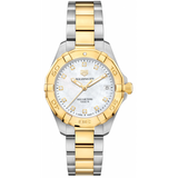 Shop Tag Heuer Aquaracer White Mother of Pearl Dial Watch for Women - WBD1322.BB0320 in USA