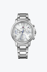 Tommy Hilfiger Claudia Silver Dial Silver Steel Strap Watch for Women - 1781741 Buy Now By Tommy Hilfiger