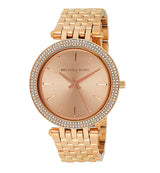 Michael Kors Darci Rose Gold Dial with Diamonds Rose Gold Stainless Steel Strap Watch for Women - MK3192 Buy Now By Michael Kors