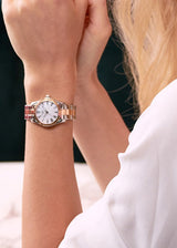 Tissot T Wave Lady White Mother of Pearl Dial Two Tone Steel Strap Watch For Women - T112. 210. 22. 113. 00 Buy Now By Tissot