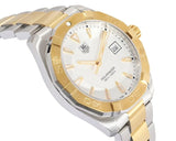 Tag Heuer Aquaracer White Dial Watch for Men - WAY1120.BB0930 Buy Now By Tag Heuer