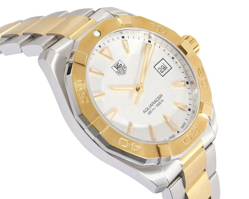 Tag Heuer Aquaracer White Dial Watch for Men - WAY1120.BB0930 Buy Now By Tag Heuer