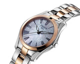 Tissot T Wave Mother of Pearl Dial Two Tone Steel Strap Watch For Women - T112.210.22.113.01 Buy Now By Tissot