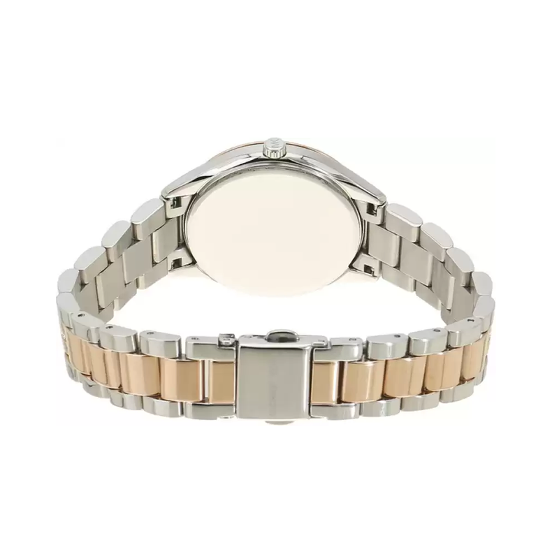 Michael Kors Lauryn Mother of Pearl Dial Two Tone Steel Strap Watch For Women - MK3979 Buy Now By Michael Kors