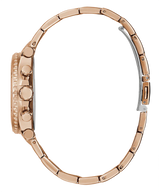 Guess Cosmic Chronograph Rose Gold Dial Rose Gold Steel Strap Watch for Women - GW0465L2 Buy Now By Guess