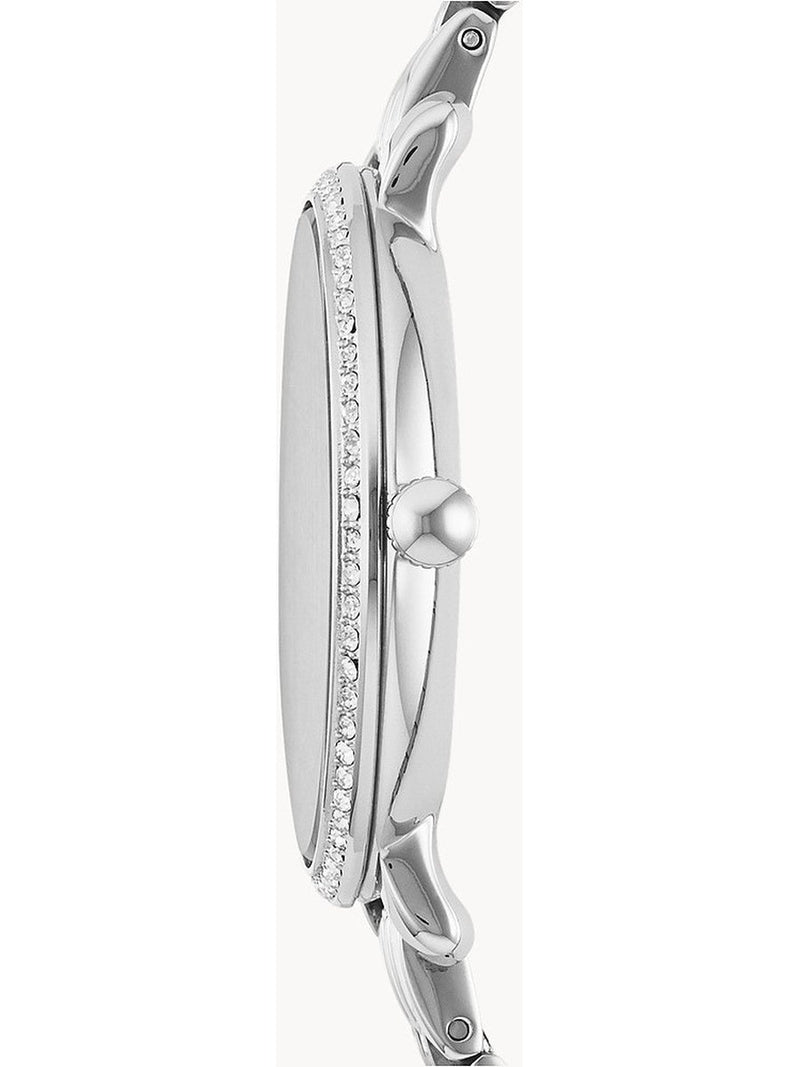Fossil Jacqueline White Dial Silver Steel Strap Watch for Women - ES3631 Buy Now By Fossil