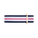 Daniel Wellington Classic South Hampton White Dial Two Tone Nylon Strap Watch For Women - DW00100034 Buy Now By Daniel Wellington